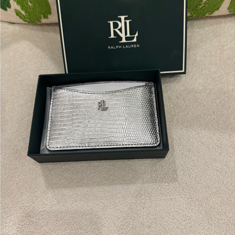 Ralph Lauren Metallic Card Holder